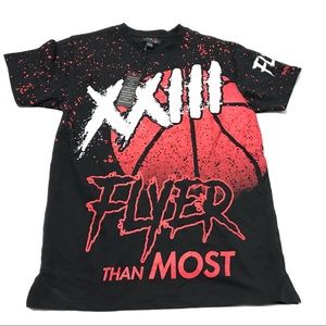 Studio 23 Concepts Graphic T-Shirt Size L Black